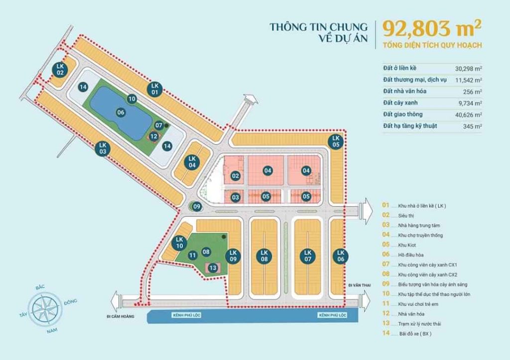 Khu dân cư Thương mại và Chợ Phú Lộc