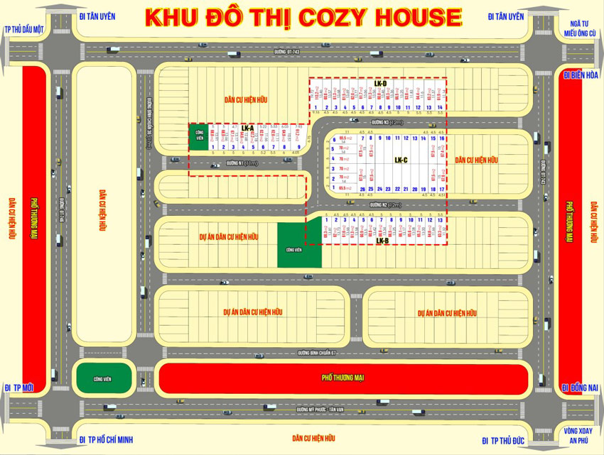 Cozy House Bình Dương