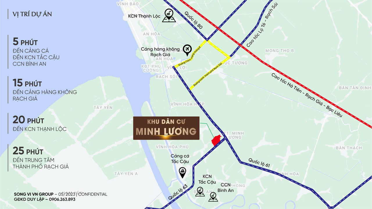 Khu đô thị chợ mới & TTTM Minh Lương