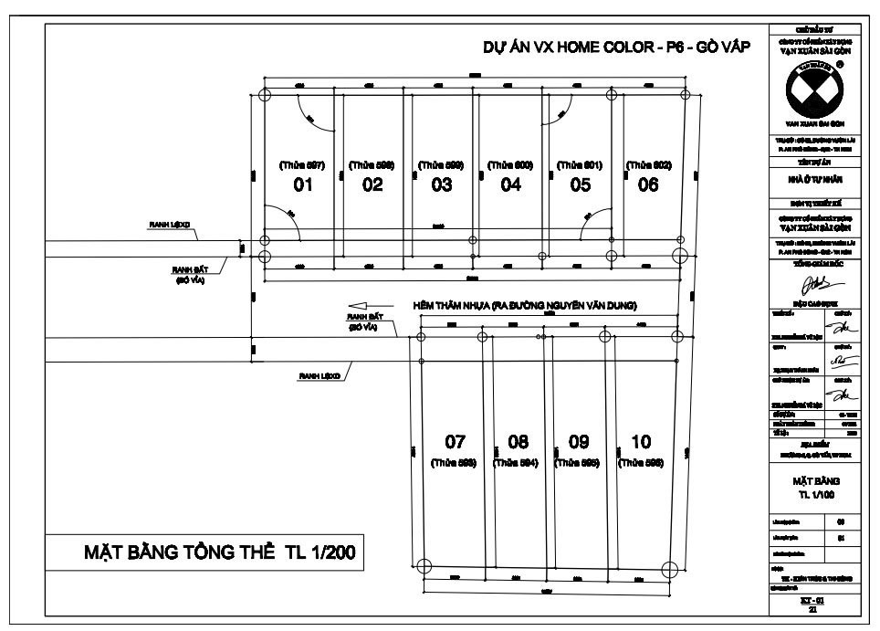 Nhà phố Vạn Xuân (VX NGUYỄN OANH)