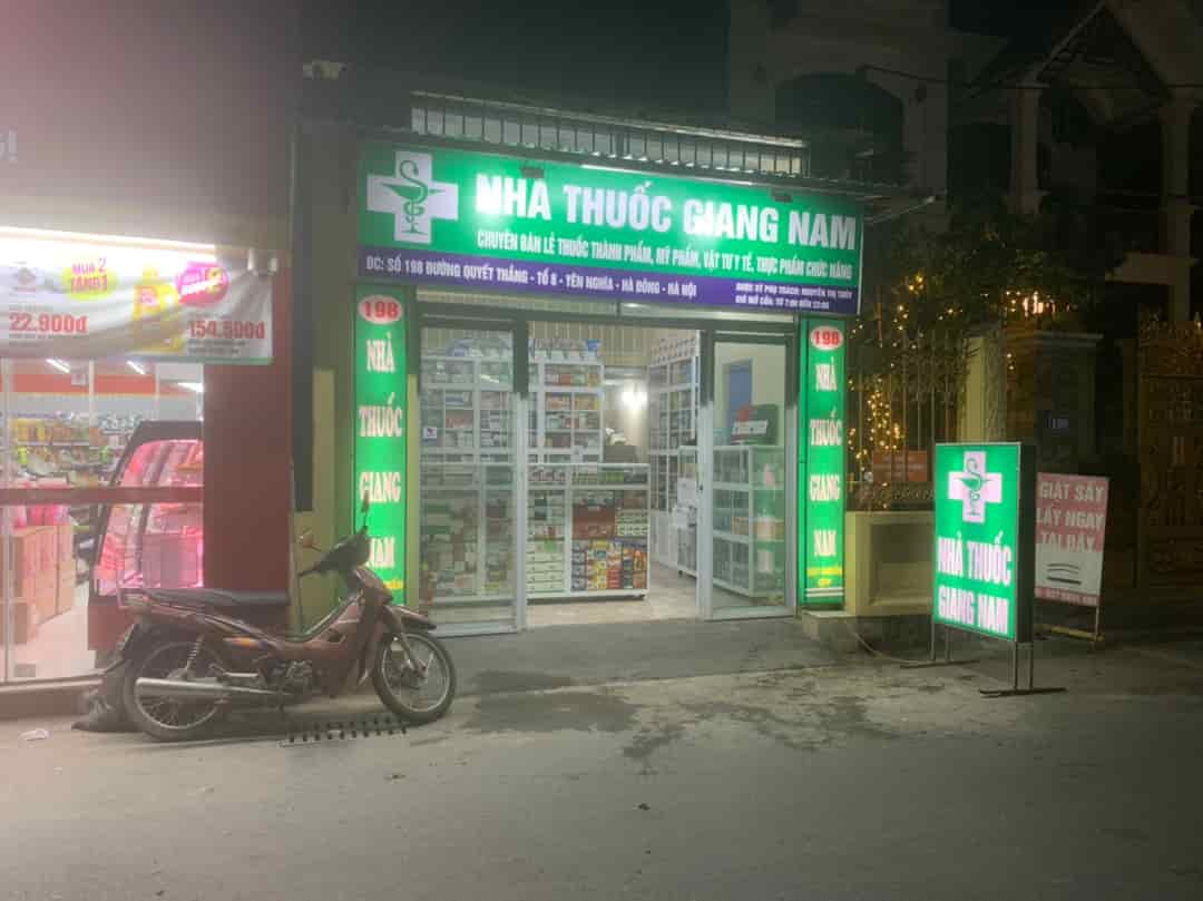 Chính chủ chuyển nhượng nhà thuốc tại Yên Nghĩa, Hà Đông, Hà Nội