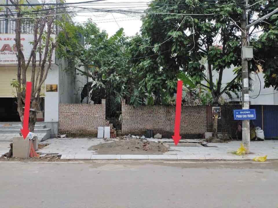 Chính chủ cần bán lô đất mặt phố Phan Chu Trinh, tp Vĩnh Yên, Vĩnh Phúc