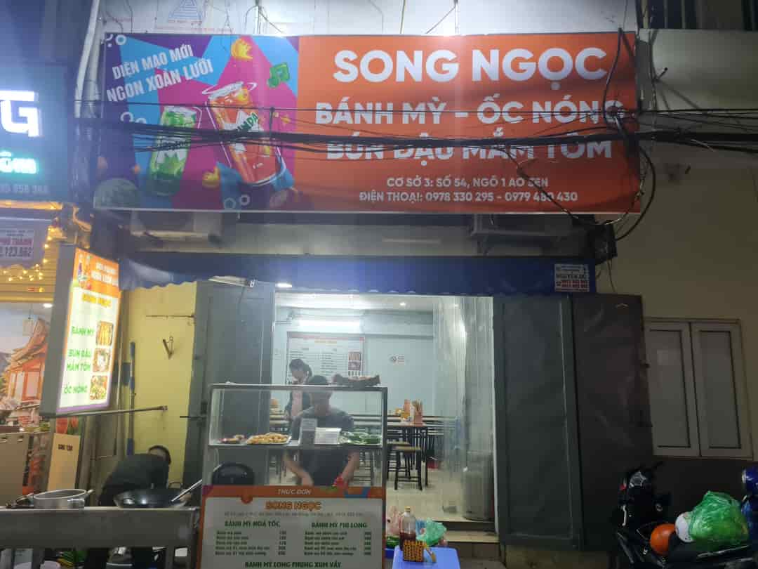 Chính chủ cần cho thuê hoặc sang nhượng lại quán ăn tại ngõ 1 phố Ao Sen, Hà Đông, Hà Nội