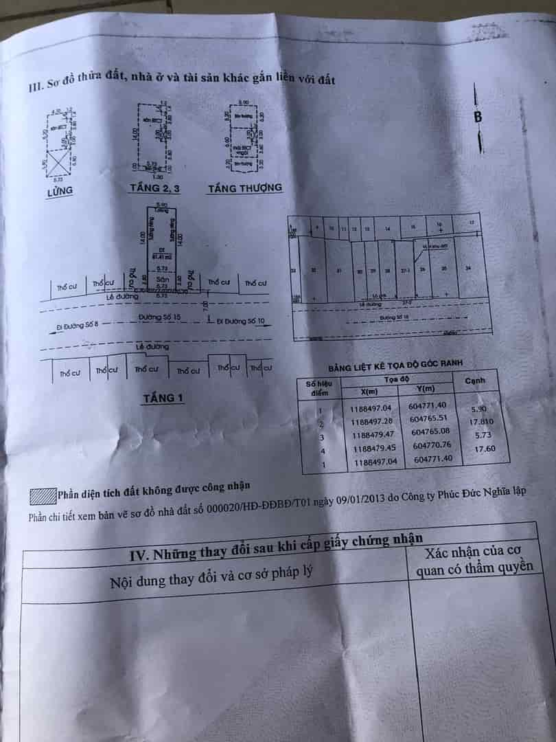 Nhà 5 tầng, MT kinh doanh đường 15 gần Chợ Tân Quy, Q7