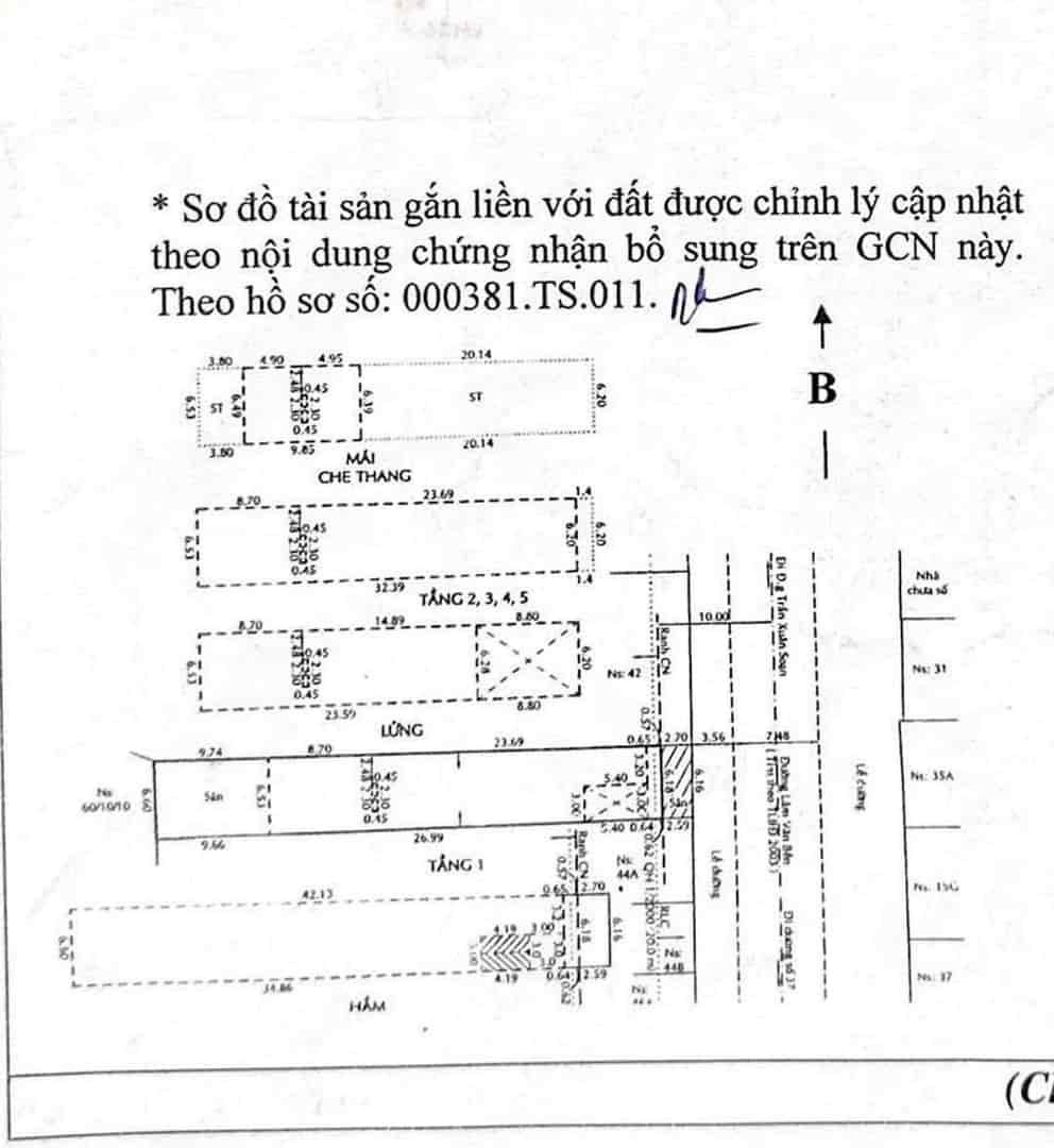 Bán tòa nhà căn hộ dịch vụ đường Lâm Văn Bền, thu nhập 420 triệu/tháng, giá 88 tỷ