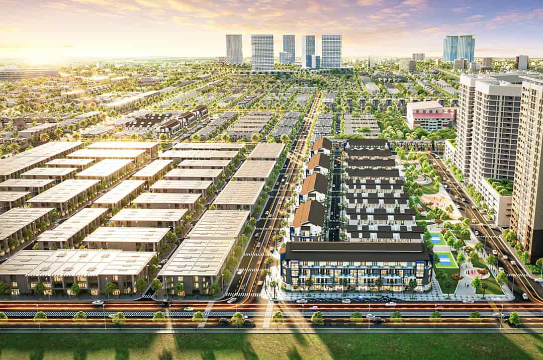 Nhà đất hà nội biệt thự Uni Complex chủ đầu tư Becamex