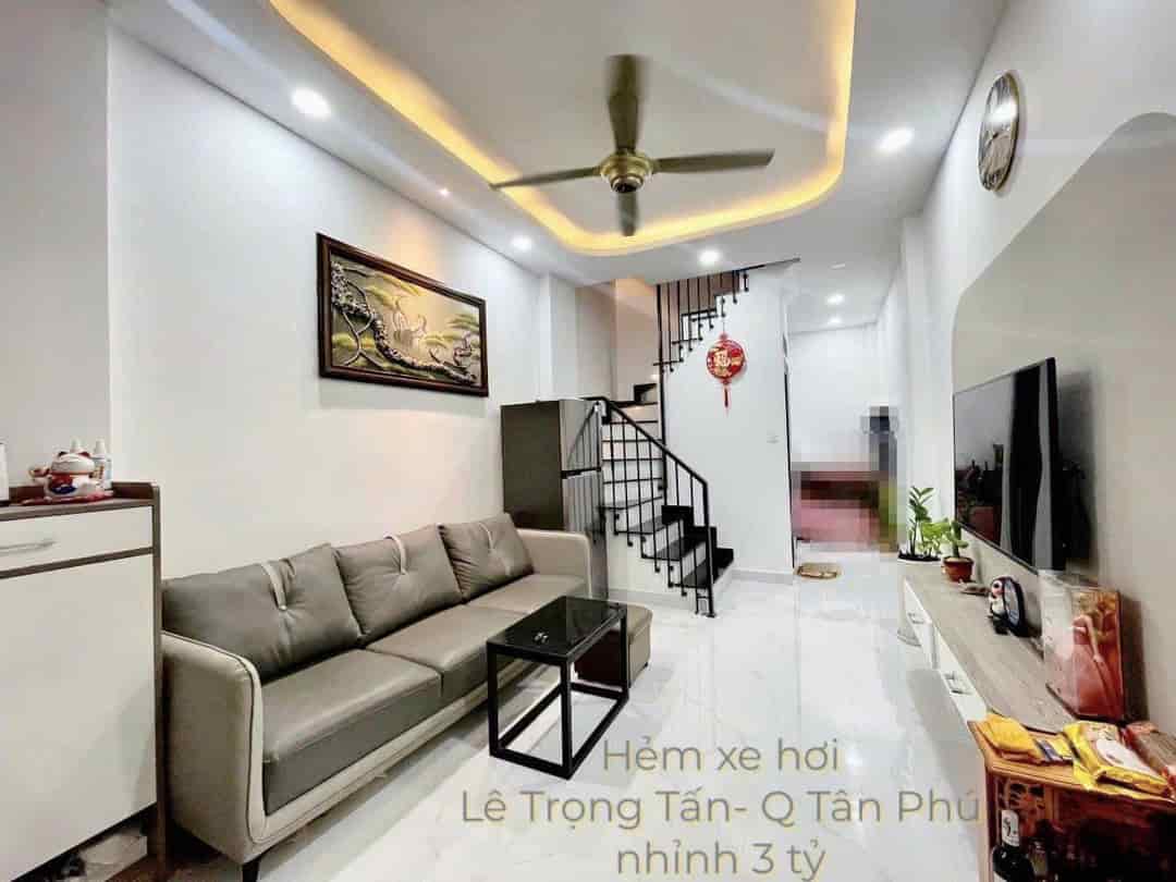 Bán nhà shr 27m2 2tang Lê Trọng Tấn, hẻm xe tải, tặng full nt, 3 tỷ nhỉnh