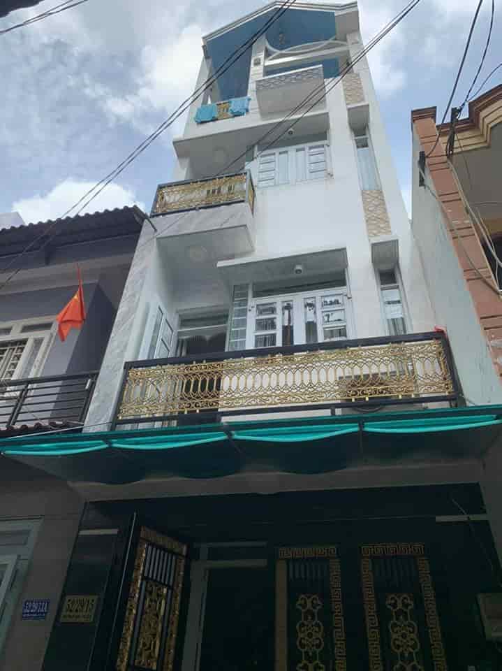 Nhà bán HXH Lê Văn Thọ, P11, Gò Vấp, 4 tầng nở hậu, tài lộc, giá 7tỷ6, TL