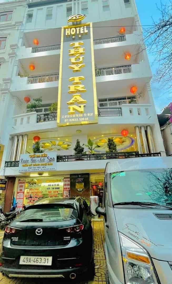 Khách sạn mặt tiền Bùi Thị Xuân, P2, Đà Lạt, 149m2 22 phòng