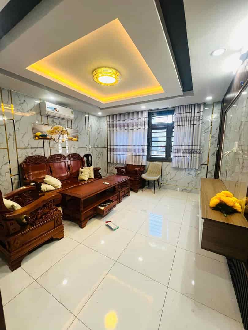 Nhà 2 mặt tiền 8m kinh doanh, khu phân lô vip Lê Văn Quới, 56m2, 5 tầng, 5pn, full nội thất, nhỉnh 6 tỷ