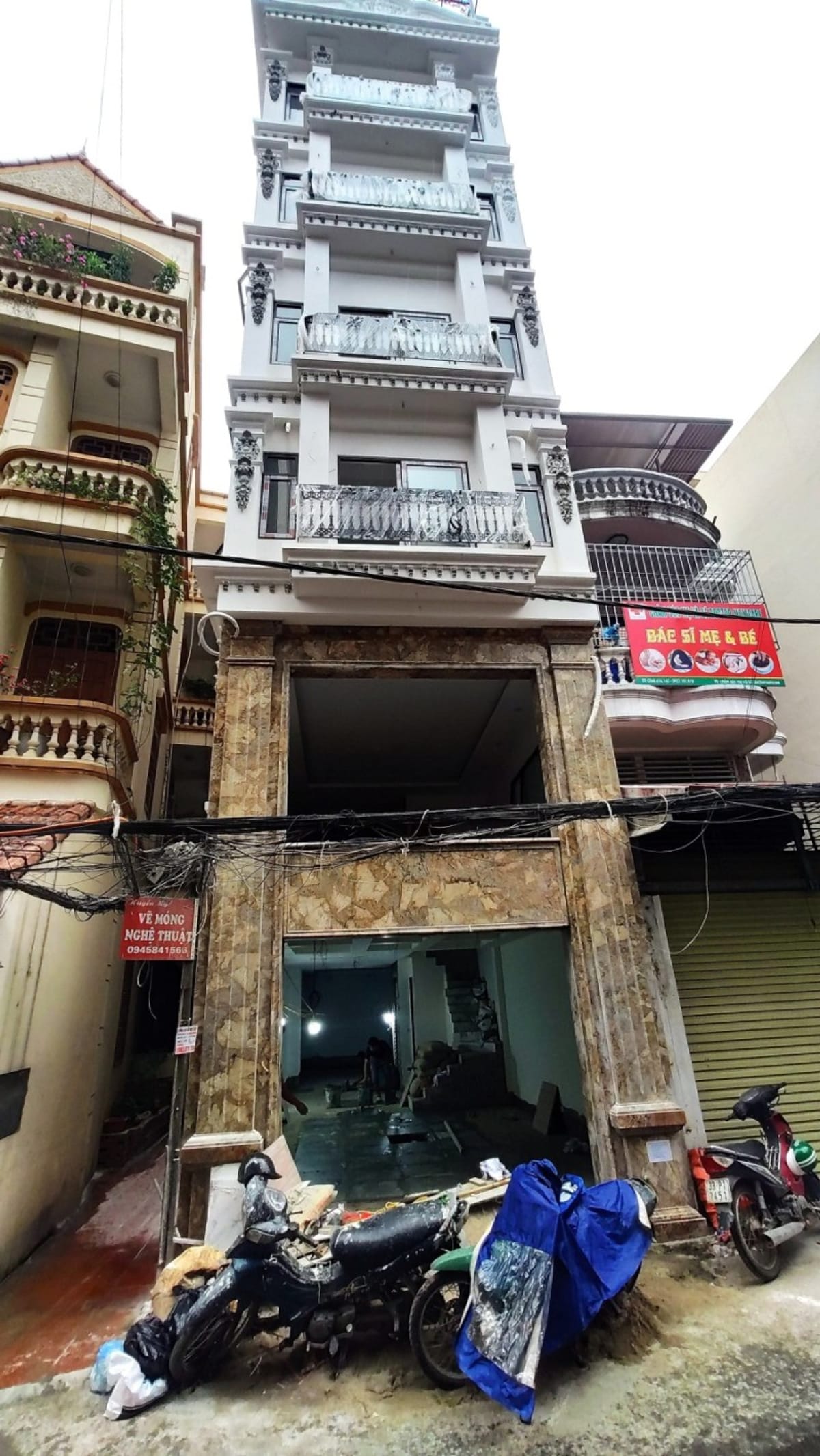 Bán nhà phố Nguyễn Sơn, quận Long Biên, 73m2, 8 tầng, giá 18.5 tỷ, ngõ thông, 2 ô tô tránh nhau