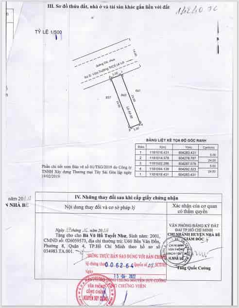 Cần bán 120m2 đất full thổ cư tại trục Nguyễn Bình, Nhơn Đức, Nhà Bè, HCM.