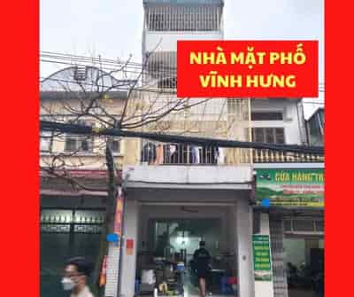 Bán nhà mặt phố Vĩnh Hưng, kinh doanh sầm uất, 4 tầng, 120m2, giá 16 tỷ có TL