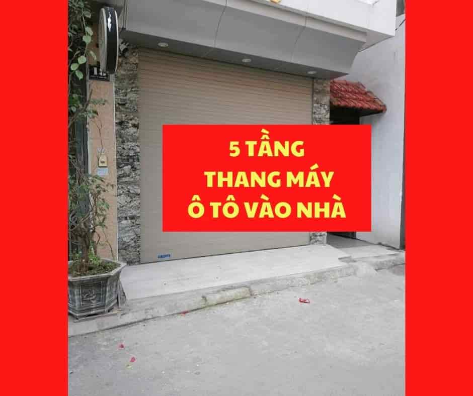 Bán nhà đường Giáp Bát, 5 tầng, thang máy, ô tô vào nhà, 40m2, giá 6.9 tỷ có TL