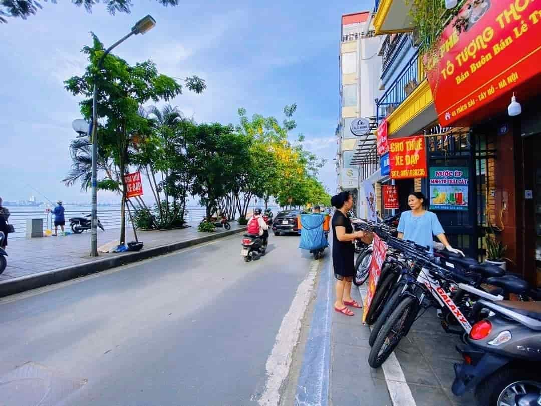 Bán đất mặt phố Trích Sài, vị trí vip kinh doanh, view hồ thơ mộng, dt 783m2, giá chào 5xx tỷ