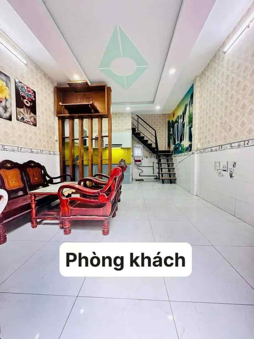 Nhà hẻm giáp Liên Khu 4 5, Bình Hưng Hòa B, dt 28m2, 1 lầu, 2pn, vi bằng giá 1,35 tỷ