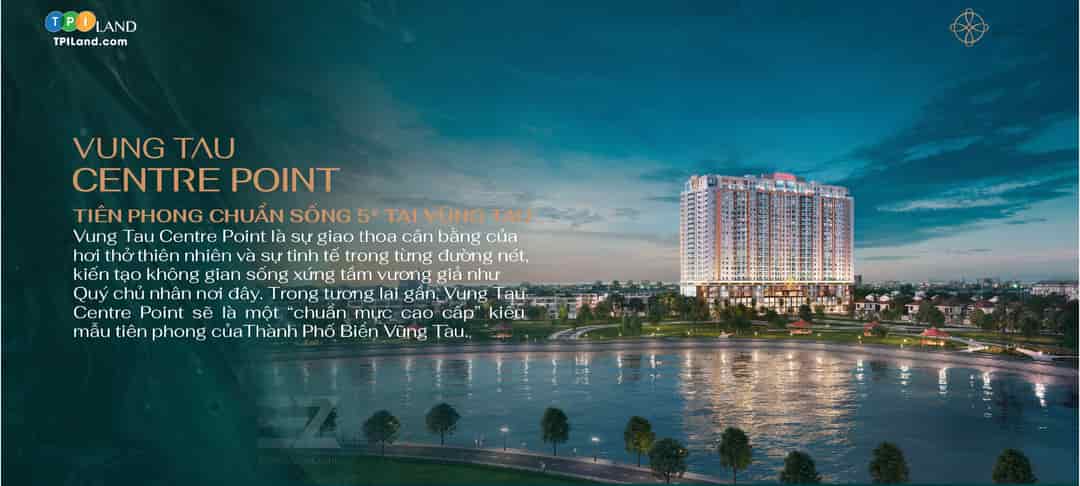 Thanh toán 1 tỷ 1, 35% sở hữu ngay căn hộ 2PN, 2WC view biển Vũng Tàu