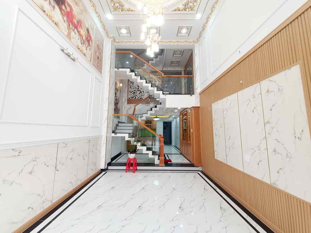 Nhà mới đẹp đường 26/3, 1km tới Aeon Mall Tân Phú, 5 tầng đẹp lung linh, 56m2, 6.5 tỷ tl