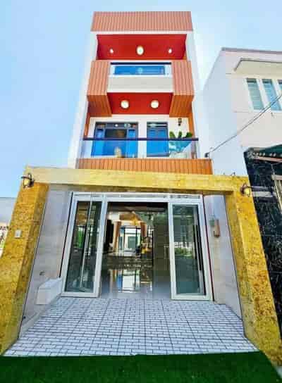 Nhà mới đẹp hẻm xe hơi đường Huỳnh Tấn Phát, quận 7, có hồ bơi, full nội thất phường Phú Mỹ
