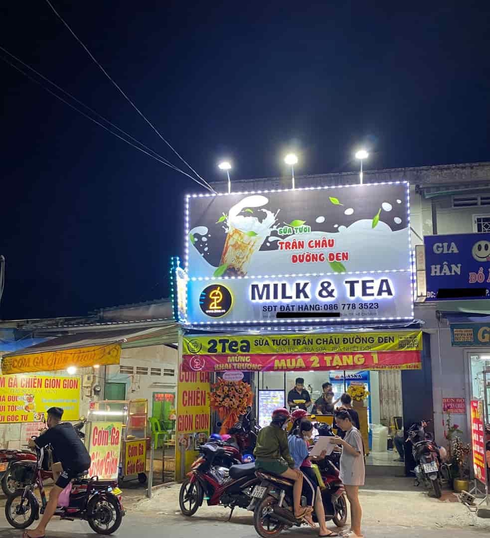 Cần sang nhượng quán trà sữa tại quận Thủ Đức TP HCM