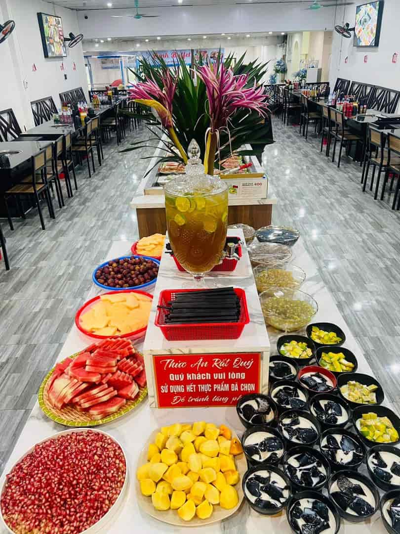 Cần sang nhượng lại nhà hàng buffet lẩu nướng địa chỉ 84 đường Phá Lãng, thị trấn Thứa, huyện Lương Tài