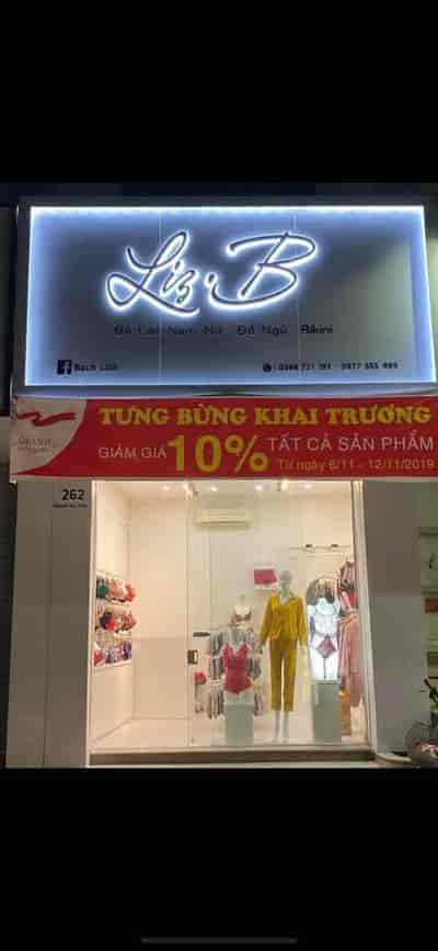 Sang nhượng cửa hàng shop quần áo đang hoạt động tại 262 Nguyễn Gia Thiều Bắc Ninh