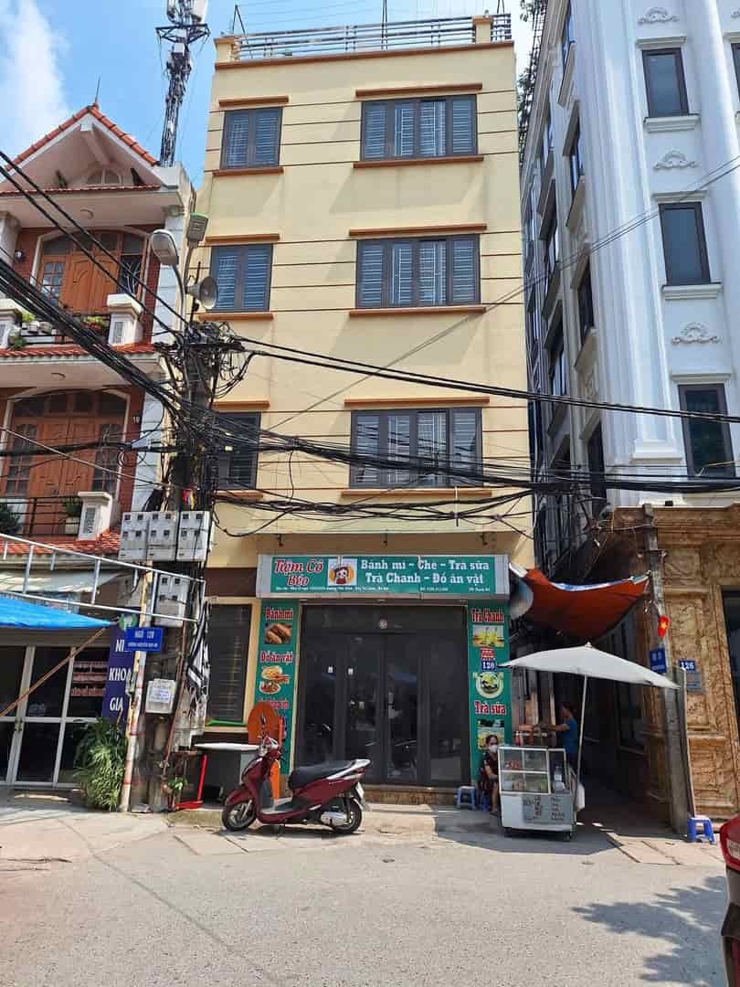 Cho thuê nguyên căn nhà vừa ở vừa kinh doanh có chỗ để ô tô trước cửa nhà mặt phố Nguyễn Đạo An, Phú Diễn