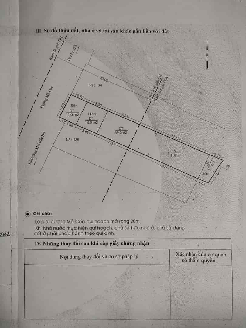 Bán nhà địa chỉ đường Bến Mễ Cốc, phường 15, quận 8, Tp Hồ Chí Minh, giá bán 7 tỷ