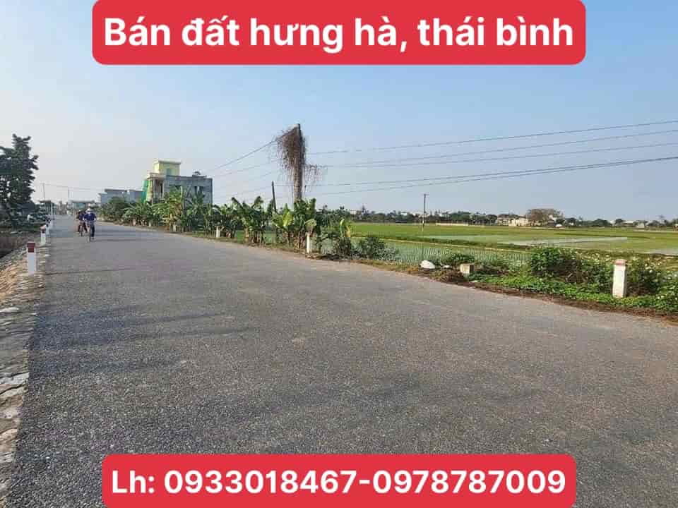 Bán đất thị trấn hưng hà, thái bình 3000m2