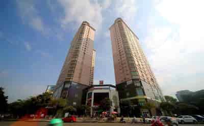 Cho thuê văn phòng 500m2 tòa Hancorp Plaza, Trần Đăng Ninh, Cầu Giấy, giá rẻ, view hồ đẹp, free ngoài giờ