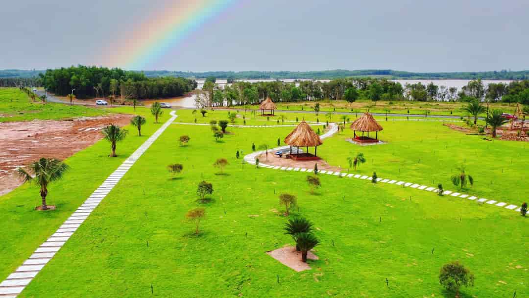 Đất view hồ nghỉ dưỡng Lộc Quang giá 290triệu/sào, sổ sẵn
