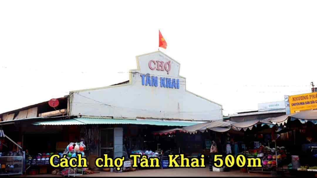 Em còn lô đất ngay trung tâm Thị trấn Tân Khai 2 mặt tiền đường