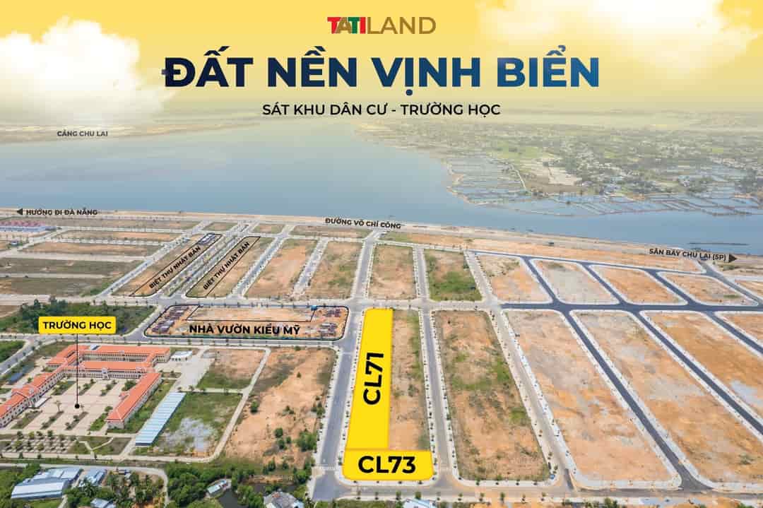 Mở bán block đẹp nhất Vịnh An Hòa với giá chỉ từ 1.5 tỷ ngay gần sân bay Chu Lai