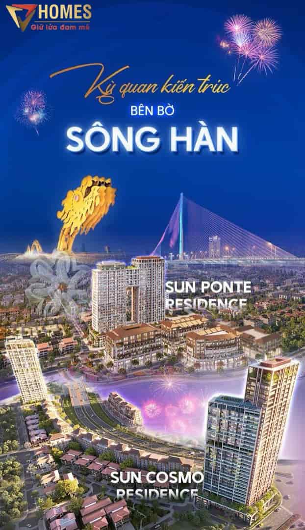 Nhận booking ngay từ bây giờ căn hộ cao cấp dự án Sun Ponte Residence Đà Nẵng