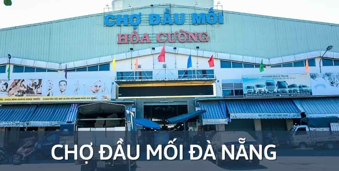 Nhà mặt chợ Đầu Mối Hoà Cường, 100m2, 3 tầng, 9 phòng KD đỉnh