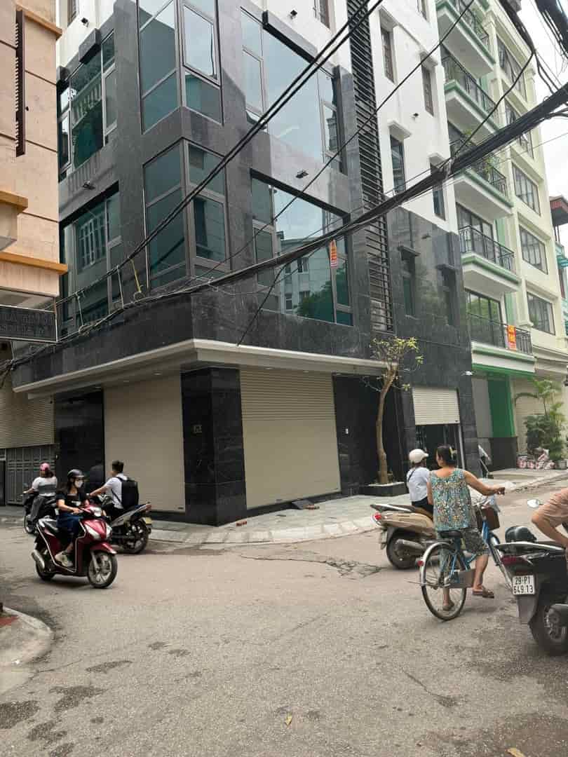 Cho thuê mặt bằng tầng 1, 2, 3 trong nhà 7 tầng 2 mặt ngõ 118 Nguyễn Khánh Toàn, Cầu Giấy, Hà Nội.