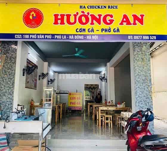 Sang nhượng quán cơm gà, phở gà số 198 Văn Phú, Phú La, Hà Đông, Hà Nội