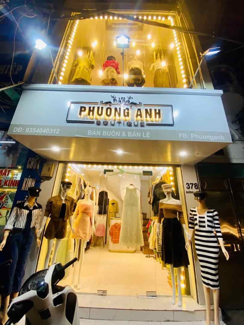 Sang nhượng shop thời trang tại Đường Láng quận Đống Đa, ngay mặt đường