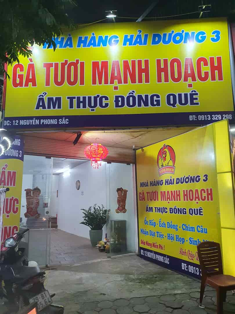 Cần sang nhượng lại nhà hàng tại Cầu Giấy, Hà Nội
