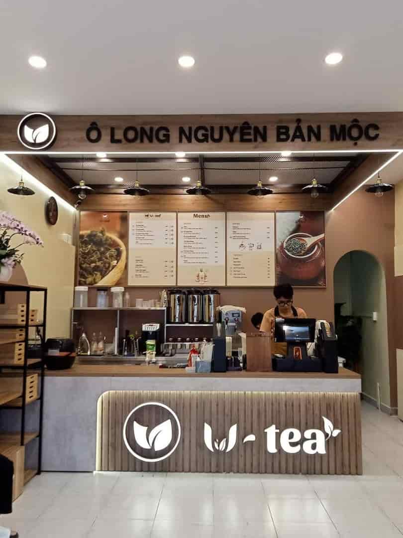 Sang lại quán Utea, trà ô long nguyên bản mộc tại 258 Trần Nguyên Hãn, Hải Phòng