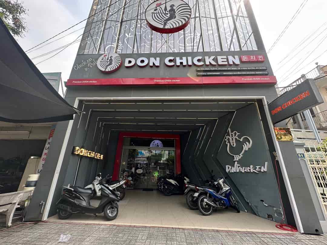 Sang nhượng nhà hàng thương hiệu Don Chicken tại thành phố Long Xuyên An Giang