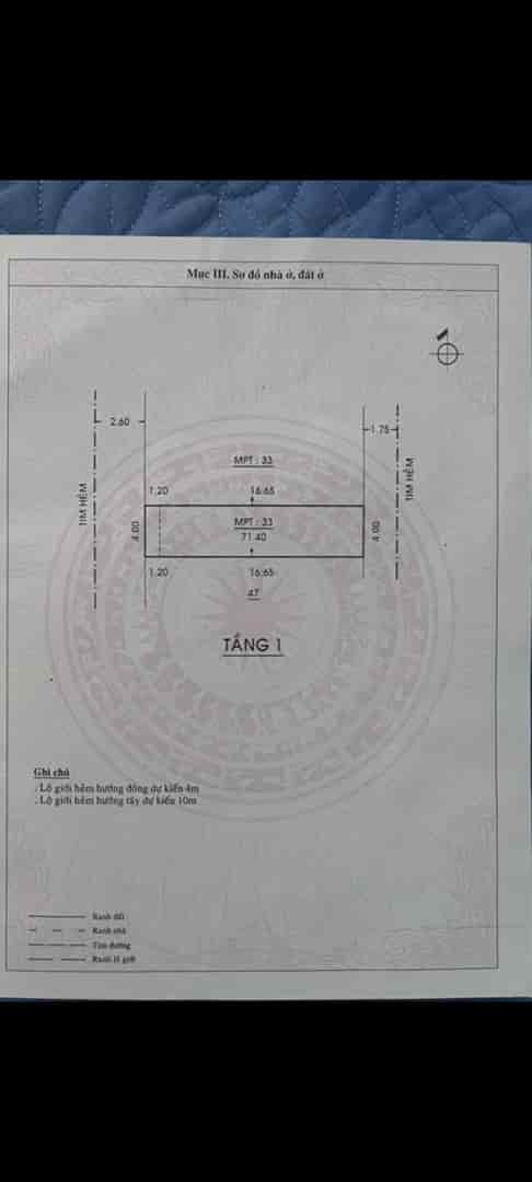 Trịnh Đình Trọng, Tân Phú, 4x18m, HXH 6m thông sát MT