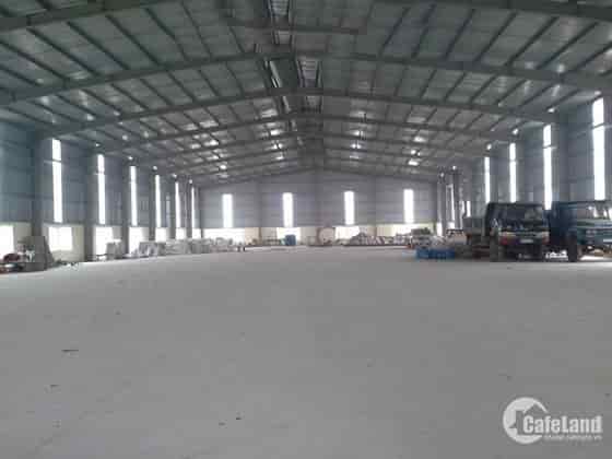 Bán 2.500m2 xưởng KCN Quất Động Thường Tín.