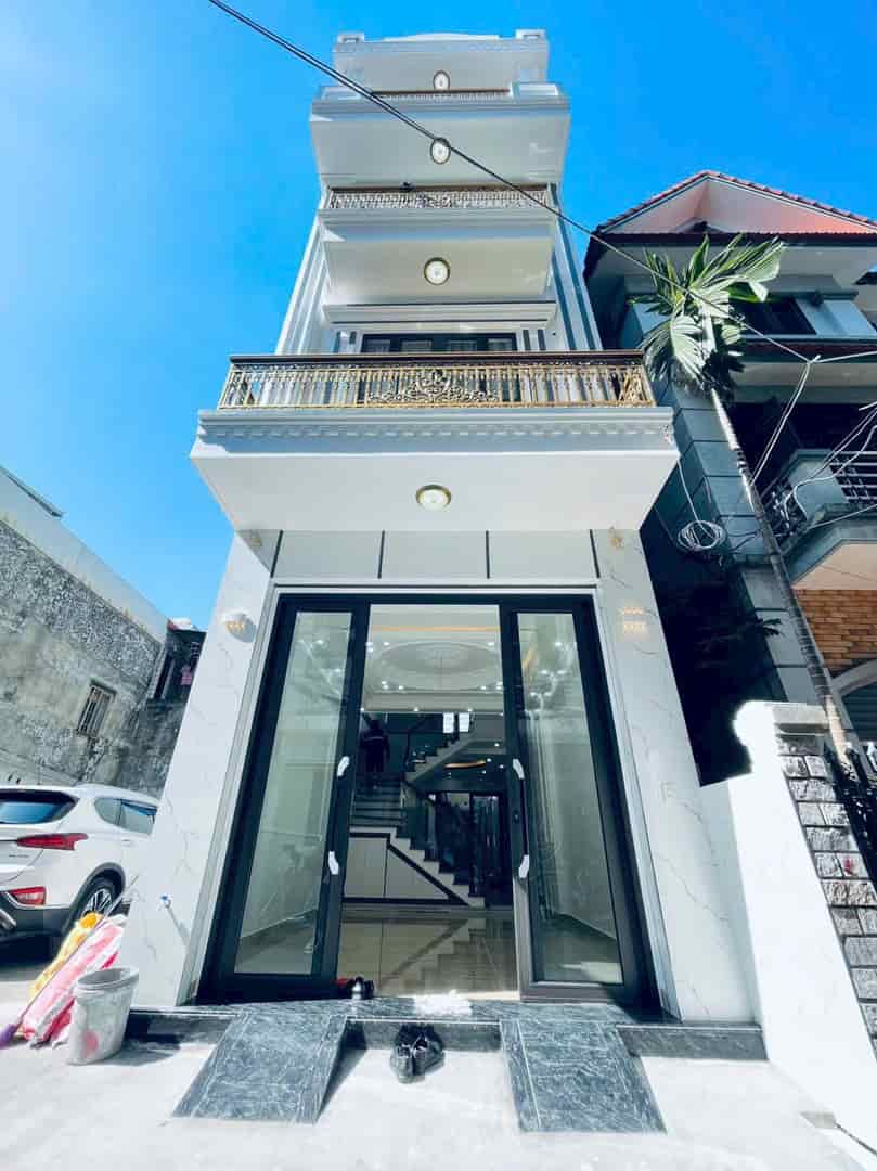 Bán nhà 4 tầng, xây mới độc lập 60m, ô tô tận nhà Đằng Lâm Hải An, giá 4tỷ350