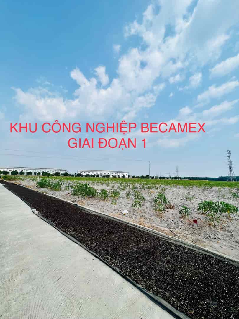 Chủ gửi bán lô đất 8x20m ngay KCN Becamex