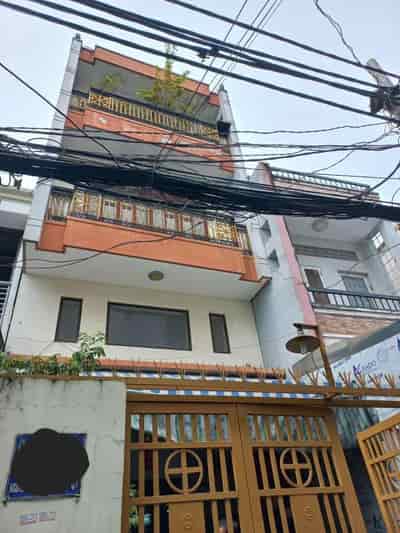 Nguyễn Văn Luông, p.11, q.6, 74m2, 4 tầng, ngang 4,5m, hxh thông, 7,6 tỷ