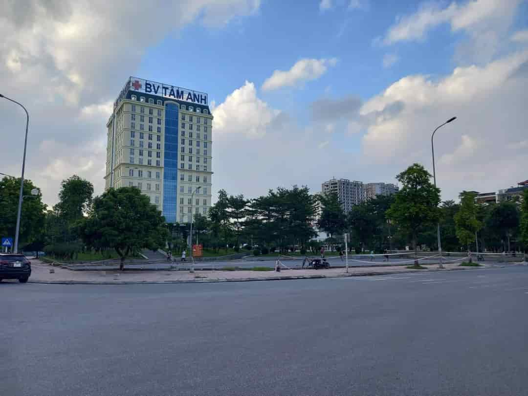 Bán mảnh đất mặt phố Hồng Tiến, 89.1m mặt tiền 6.25m, 1 mặt phố 1 mặt ngõ, full thổ cư