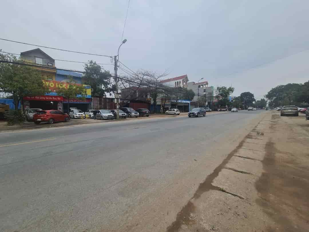 Bán đất mặt đường QL3, Lộc Hà, Mai Lâm, 53m kinh doanh sầm uất view cầu Tứ Liên
