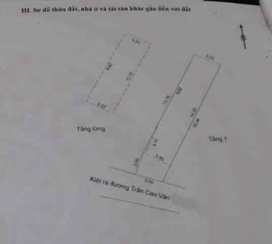 Nhà Trần Cao Vân, gần biển Nguyễn Tất Thành, 54m2, chỉ 2 tỷ 050