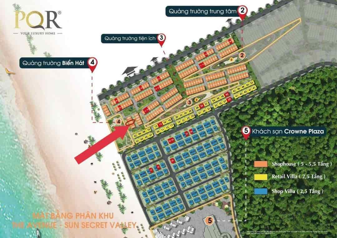 Chính chủ bán shophouse view biển Bãi Dài, Phú Quốc dự án Sun Secret Valley giá tốt nhất thị trường
